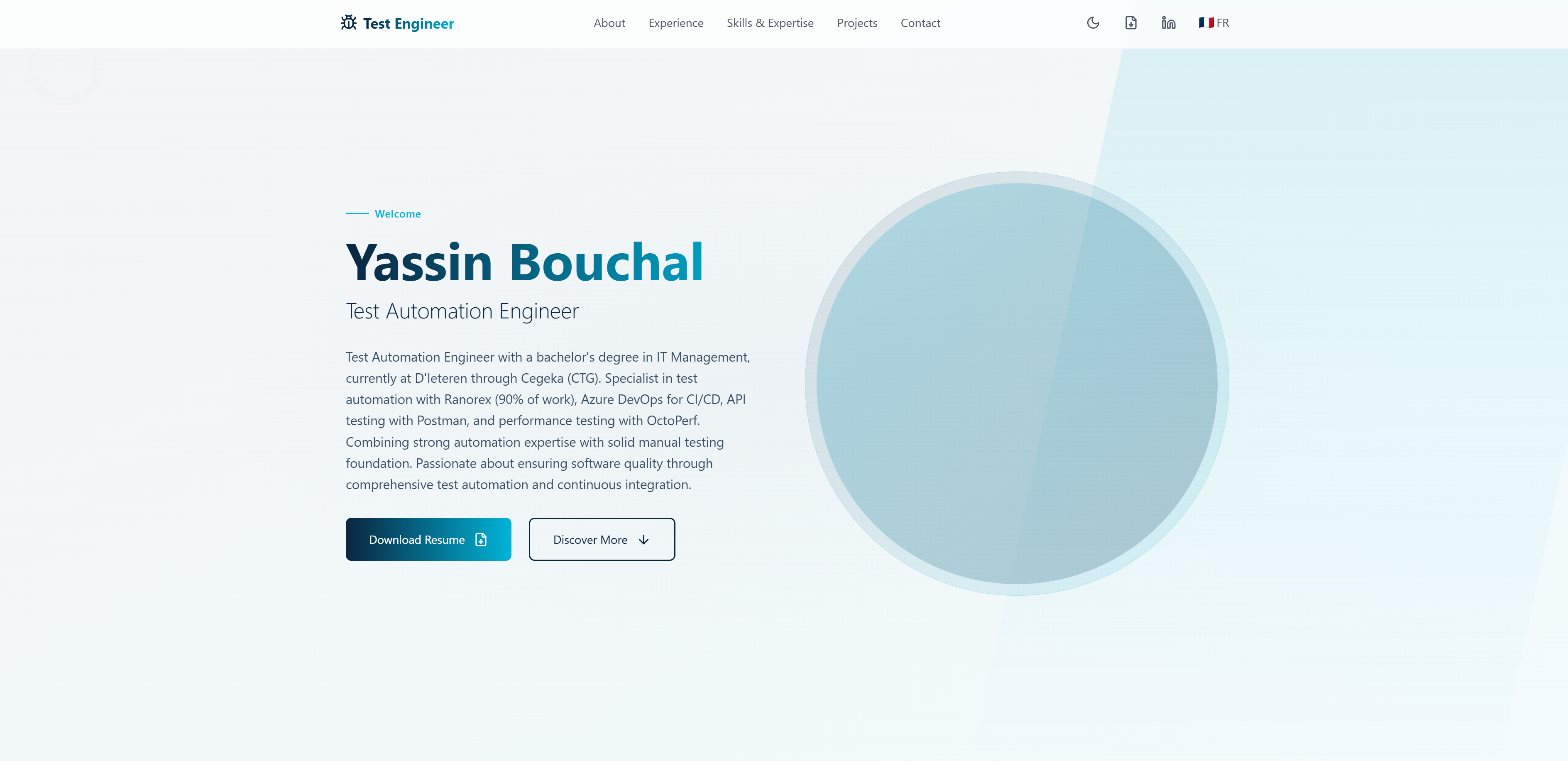 Aperçu de Portfolio